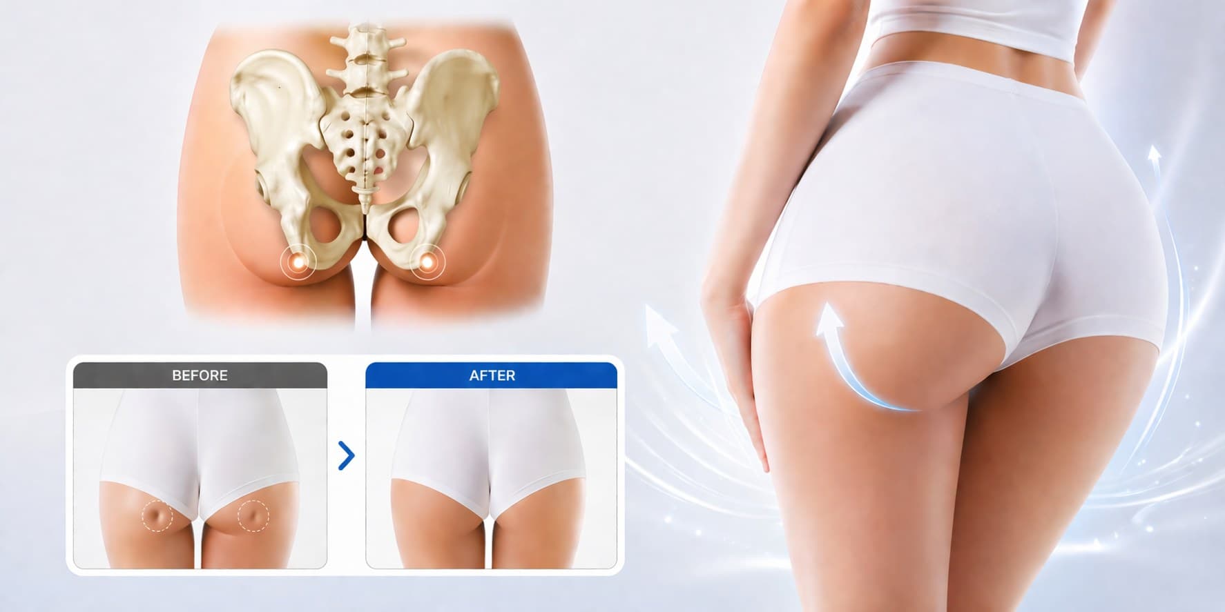 엉밑 보조개 함몰 교정 — Subgluteal Dimple