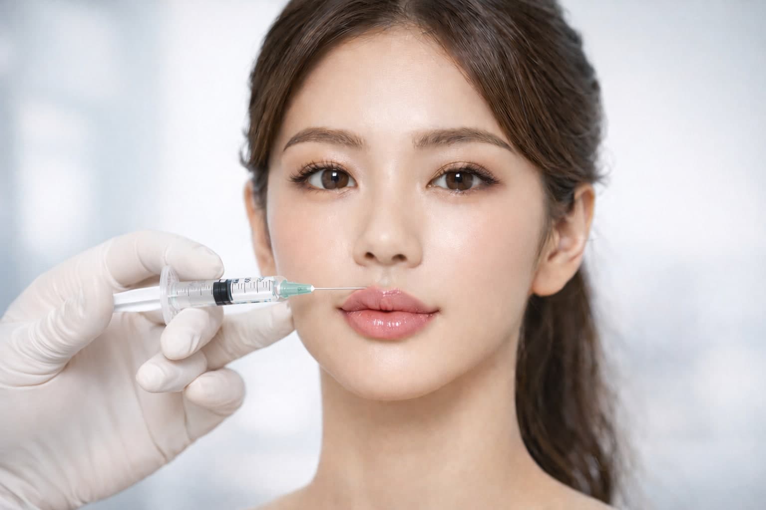 얼굴 비율 안에서 입술 형태를 설계하는 립핏 필러