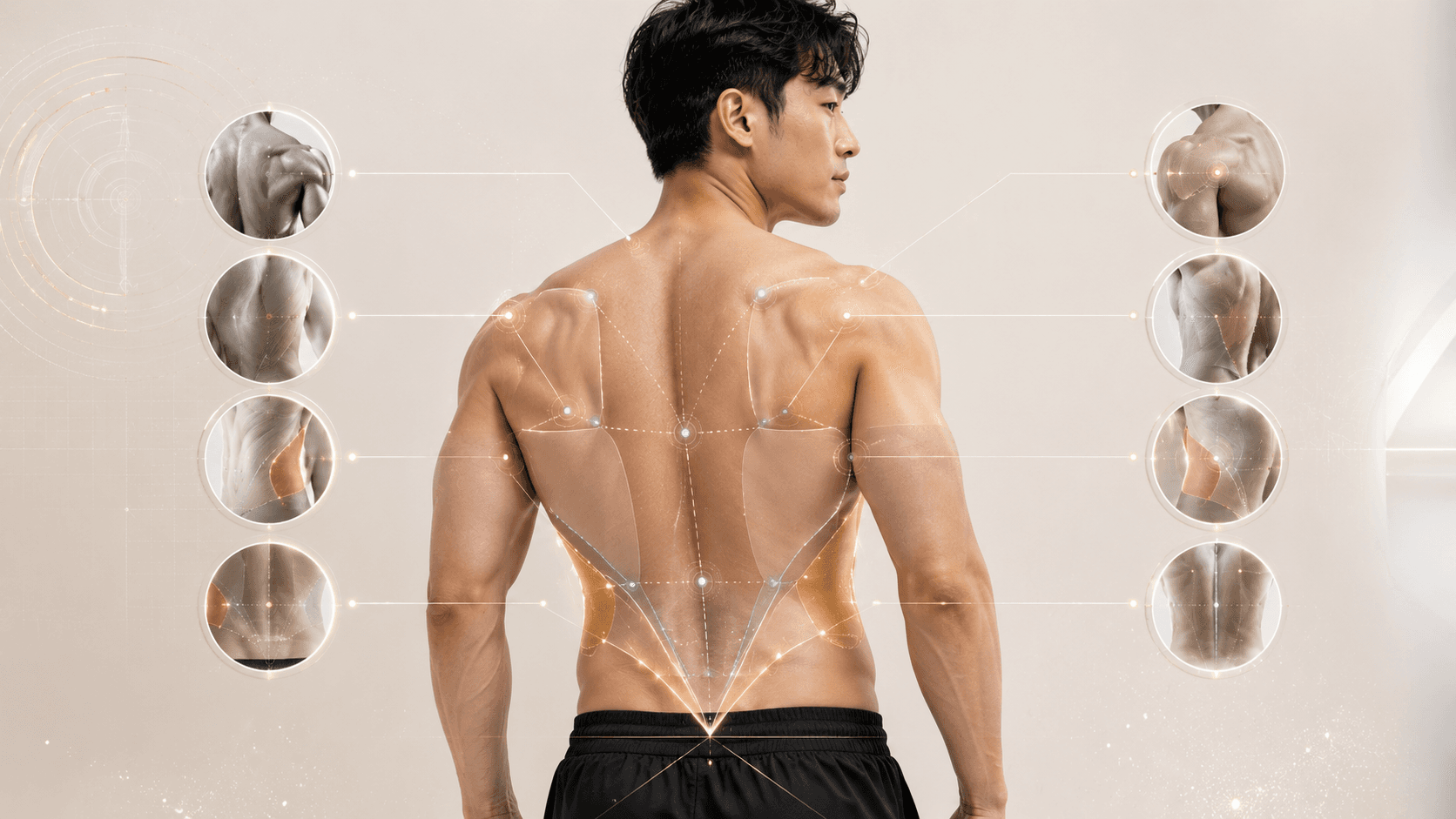 Back · lat · rear frame analysis mapping