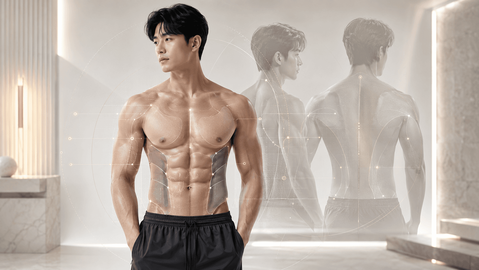 옆구리·등 라인 디자인