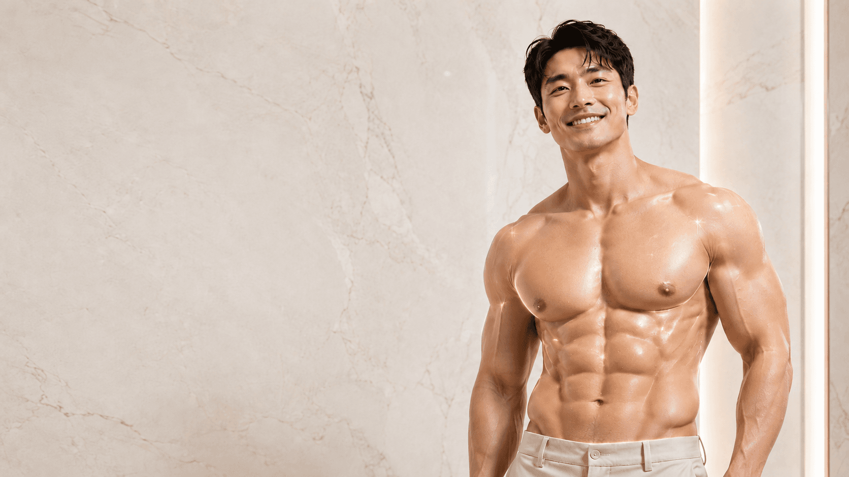 High-definition pectoral — men’s chest muscle design