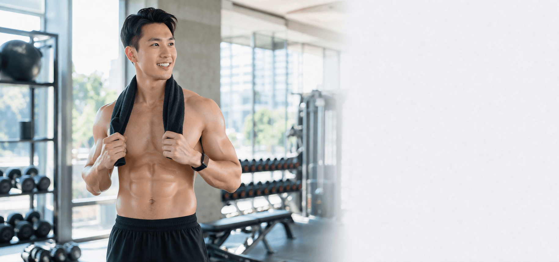 상의를 벗을 때 더 이상 망설이지 않게 됩니다