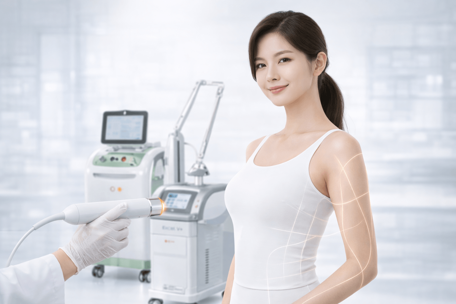 Laser care for the return of clear toenails