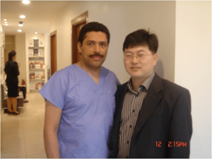 NB للجراحة التجميلية — المدير الرئيسي تشو هونغ كيو — 2004.05 المكسيك Dr. Campos