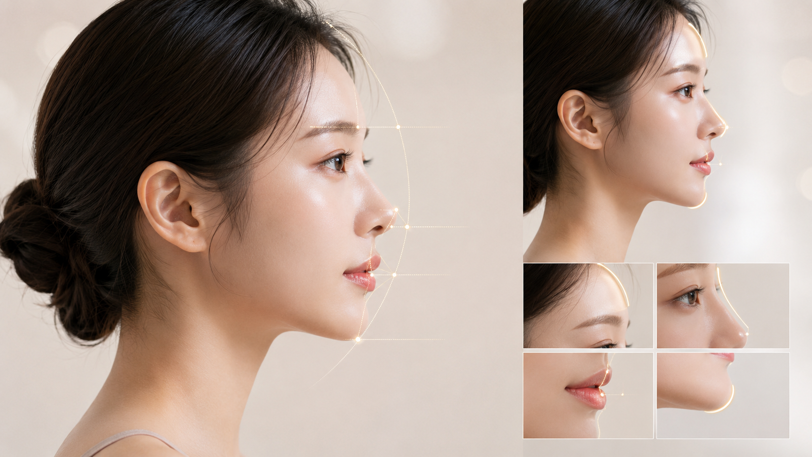 Chin profile-balance design