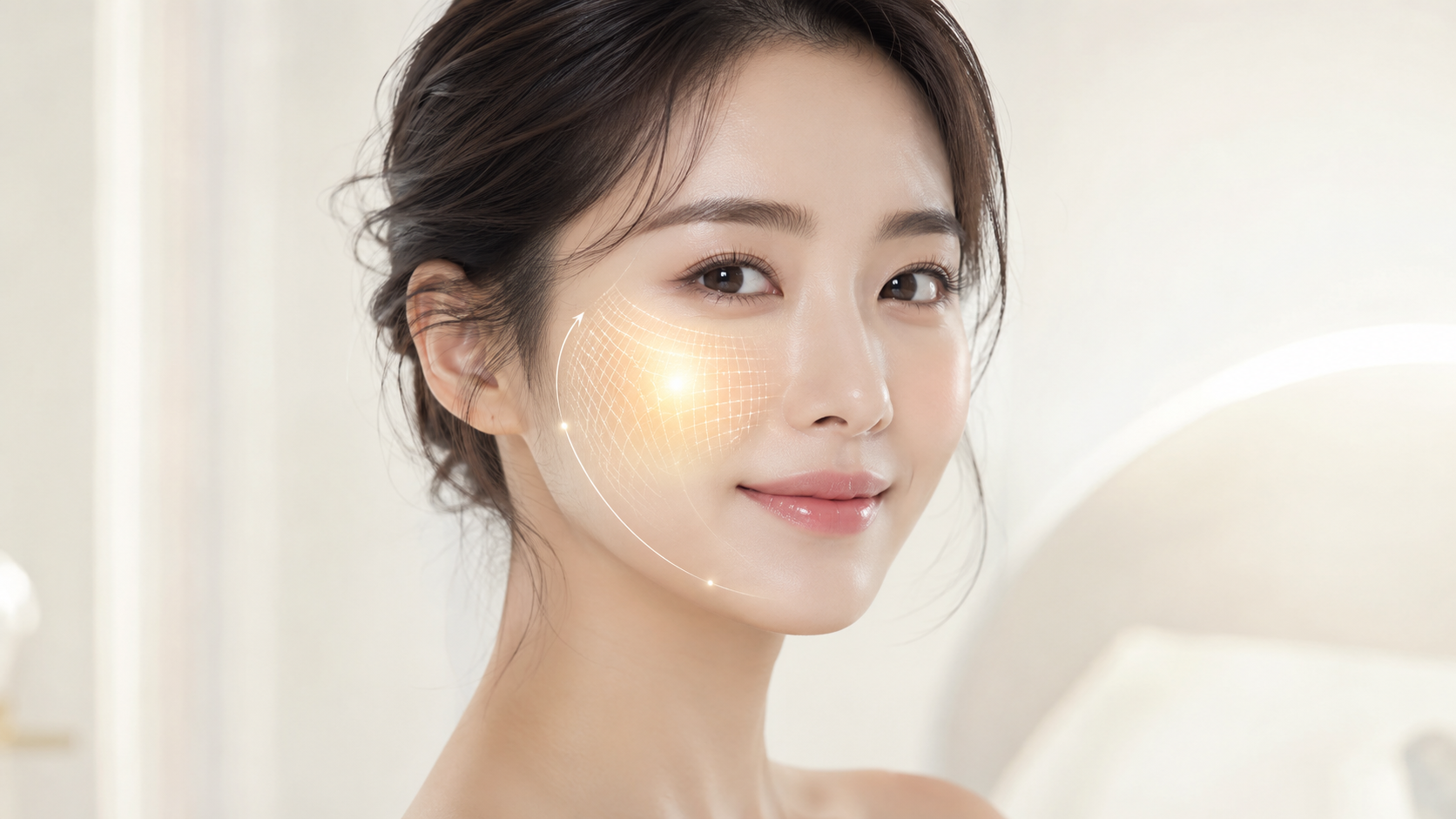 앞볼 중안면 입체감 설계