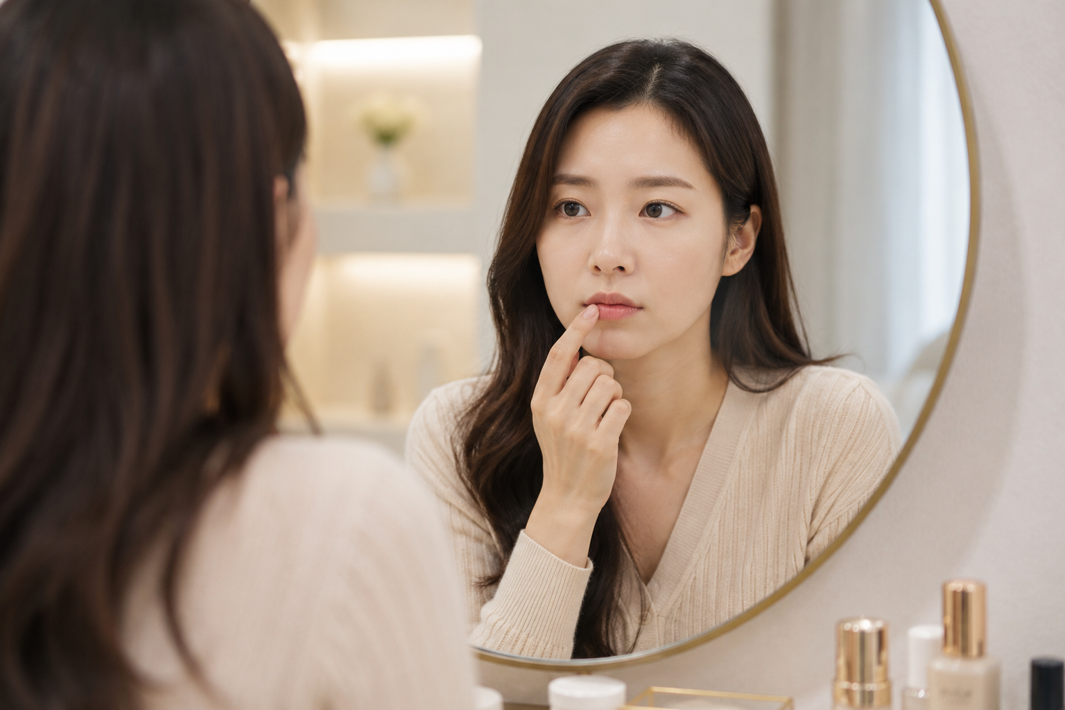 입술 지방이식 라인 설계