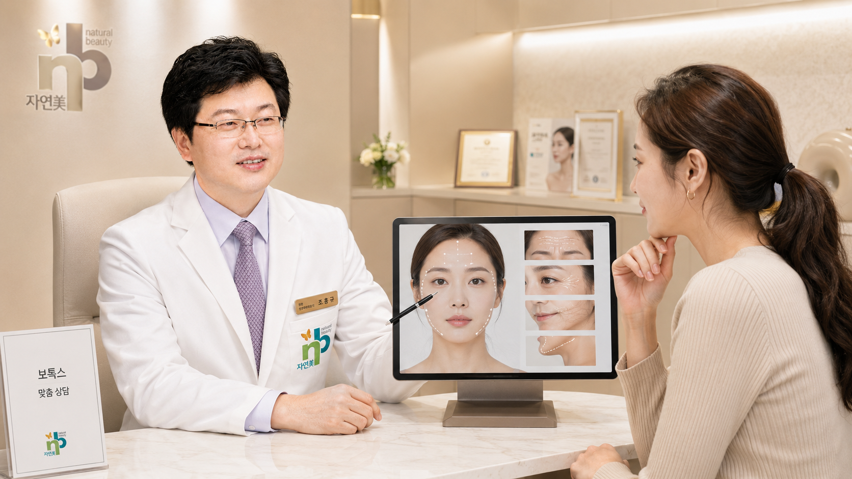 A consultation on expression habits, muscle strength and a natural balance of expression