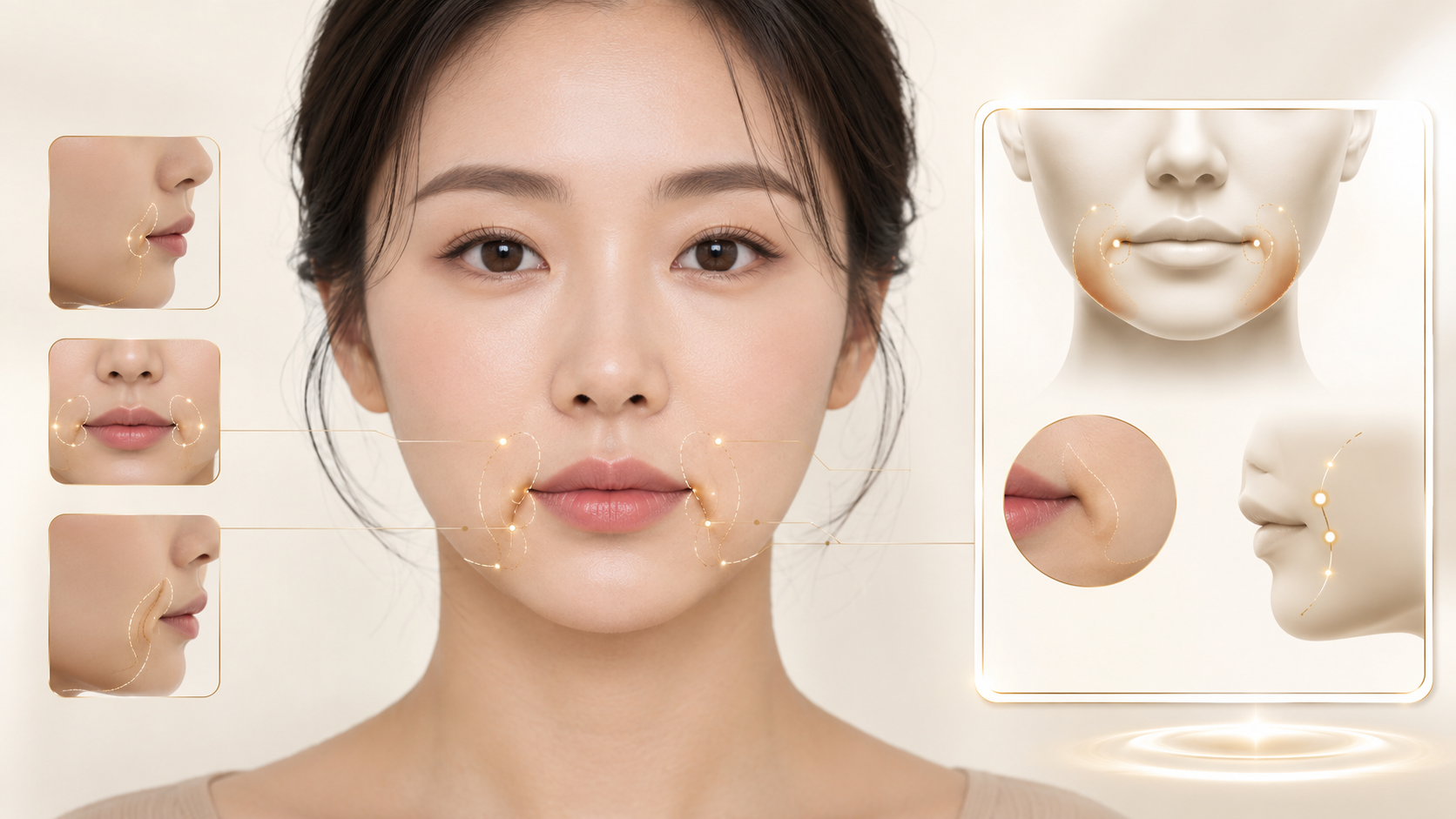 볼굴대 위치·근육 분포 분석 맵
