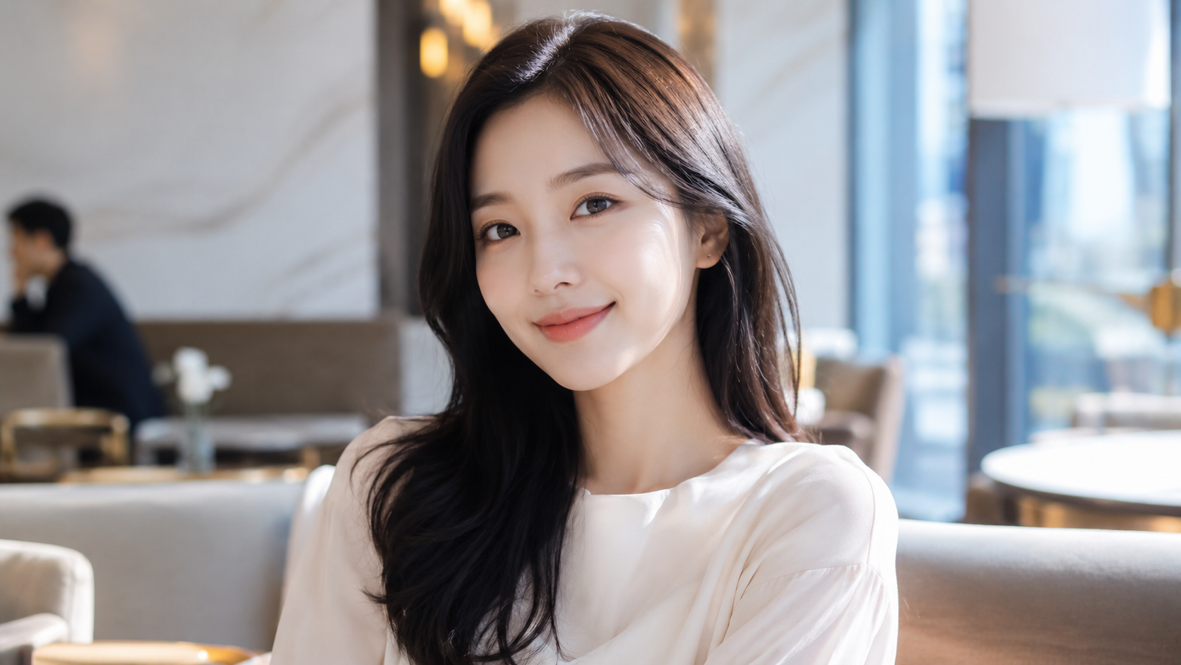 볼굴대 주사 후 자연스러운 입가 인상