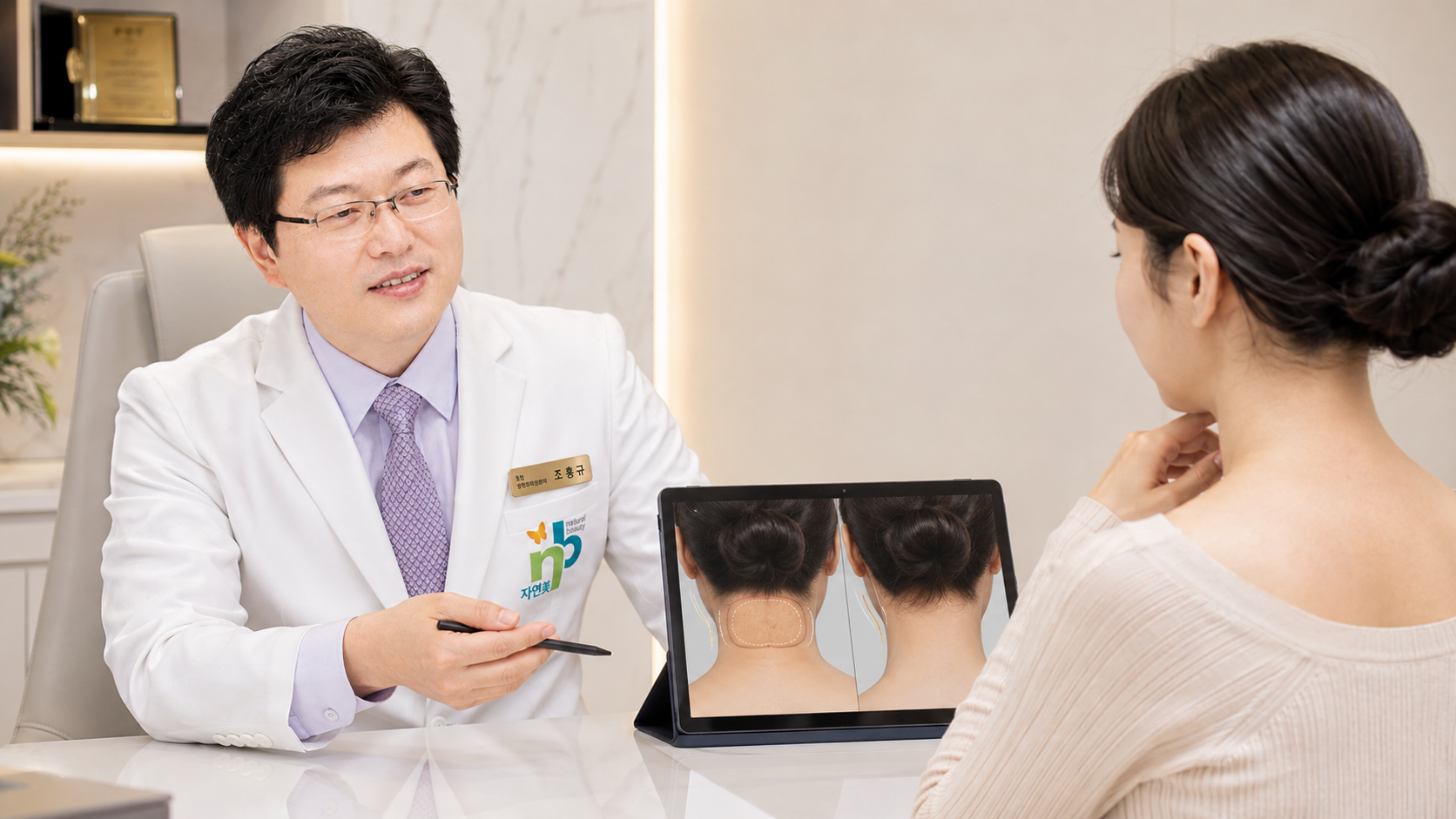 목덜미빼드림 맞춤 상담