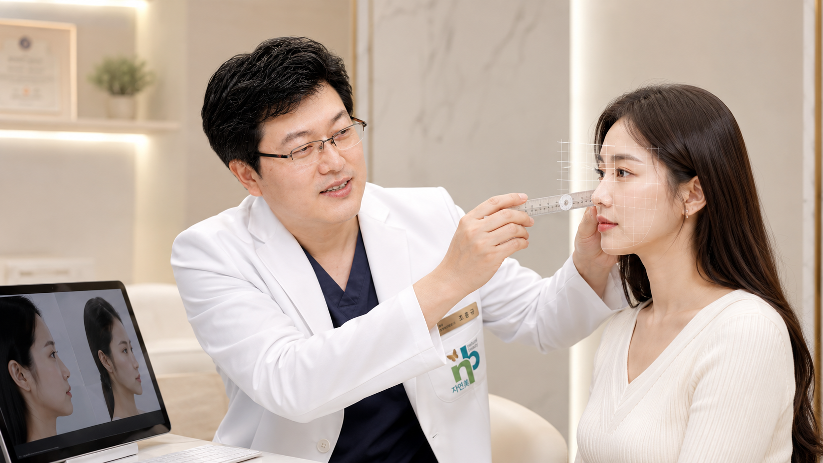 NB 원장 코 라인 분석 상담