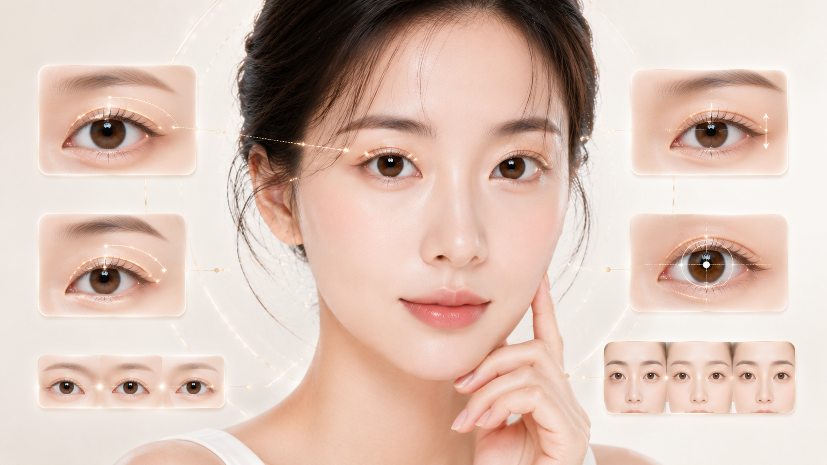 上睑下垂矫正 — 睁眼力量与瞳孔显露的设计